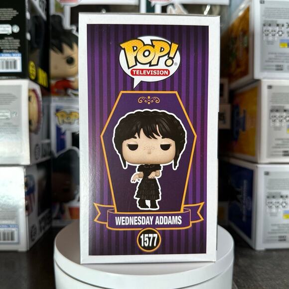 Wednesday Rave'n Dance Wednesday Addams Funko Pop! #1577 - Picture 4 of 6